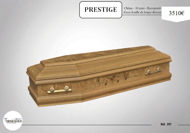 cercueil de loupe d orme